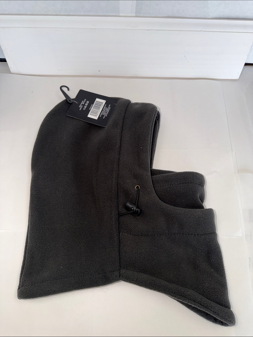 Men’s Gray Thermal Face Mask - Fleece Warmth
